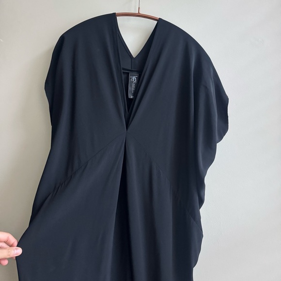 ZERO MARIA CORNEJO Issa Dress Viscose Maxi Black Tie Gala Long Dress size 4 - Picture 9 of 10